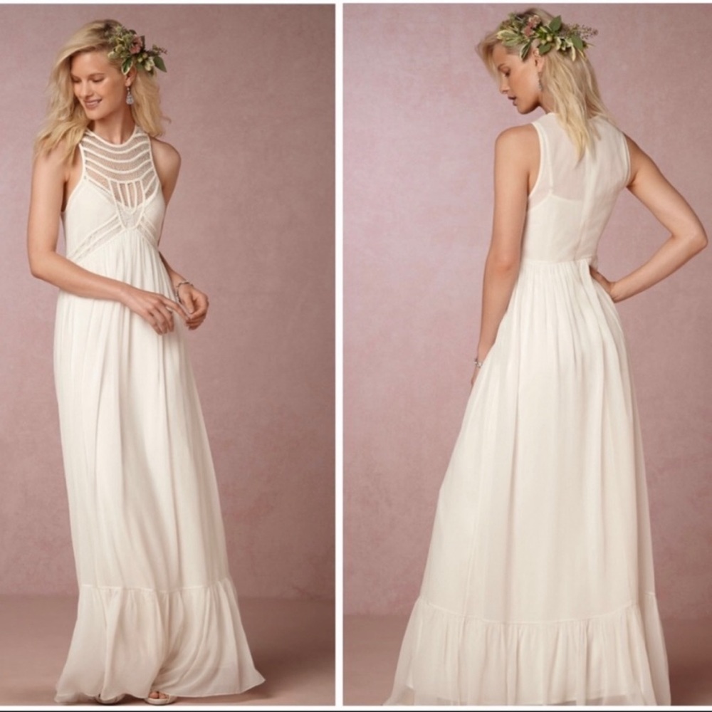 BHLDN Jessalyn dress - size 6. In like new condition.